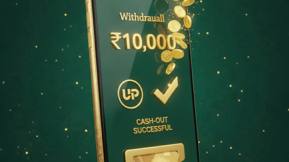 Small UPI withdrawal from a low-stake teen patti app